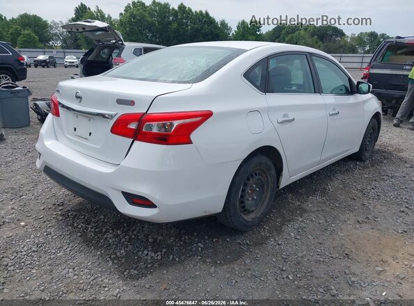 3N1AB7AP6KY267724 2019 NISSAN SENTRA White უკანა მარჯვენა