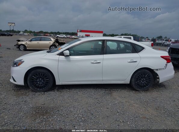 3N1AB7AP6KY267724 2019 NISSAN SENTRA White სალონის 360-გრადუსიანი ხედი