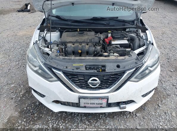 3N1AB7AP6KY267724 2019 NISSAN SENTRA White უკანა ხედი