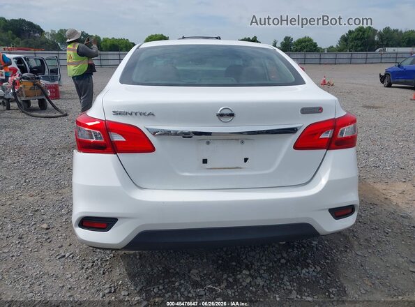 3N1AB7AP6KY267724 2019 NISSAN SENTRA White 