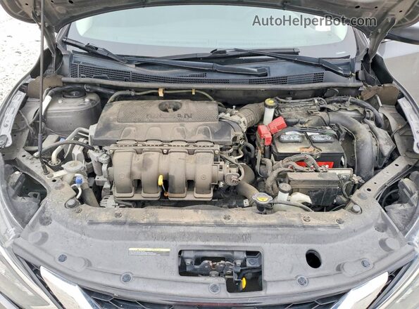 3N1AB7AP6KY269327 2019 NISSAN SENTRA Серый Вид задней части салона