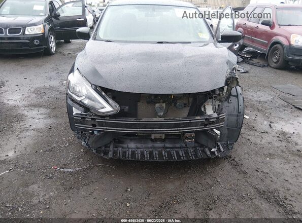 3N1AB7AP6KY275919 2019 NISSAN SENTRA Black Դիմացի տեսք