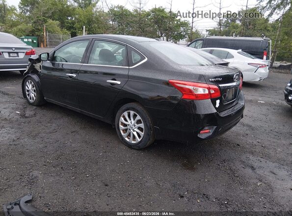3N1AB7AP6KY275919 2019 NISSAN SENTRA Black Հետևի ձախ