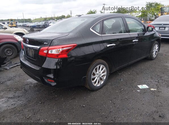 3N1AB7AP6KY275919 2019 NISSAN SENTRA Black Հետևի աջ