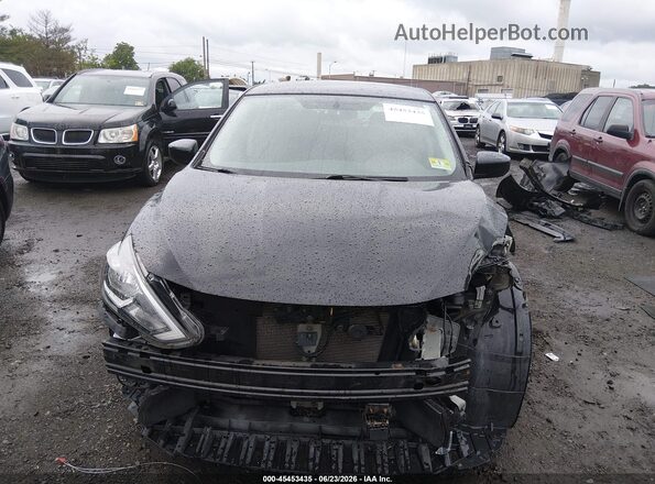 3N1AB7AP6KY275919 2019 NISSAN SENTRA Black Սարքավորումների վահանակի տեսք