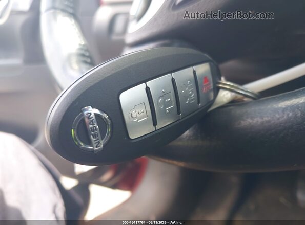 3N1AB7AP6KY285091 2019 NISSAN SENTRA Красный Вид панели приборов