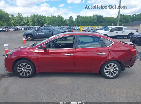 3N1AB7AP6KY285091 2019 NISSAN SENTRA Красный 