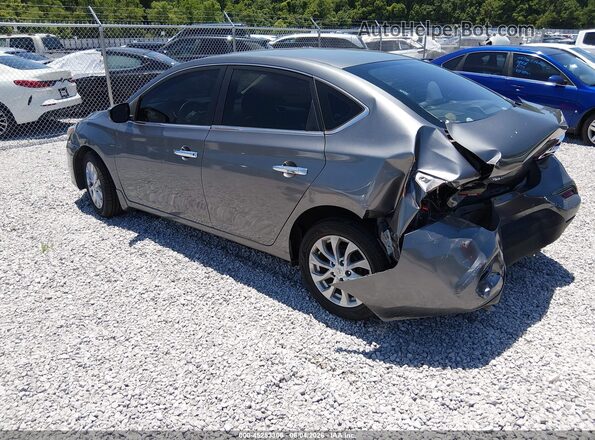 3N1AB7AP6KY307719 2019 NISSAN SENTRA Gray Հետևի ձախ