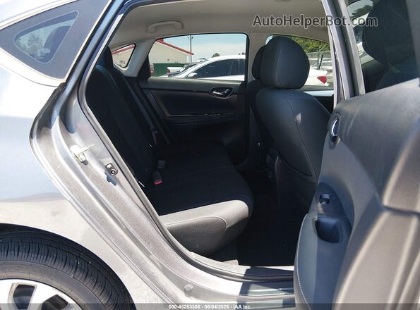 3N1AB7AP6KY307719 2019 NISSAN SENTRA Gray VIN կոդի պիտակի տեսք