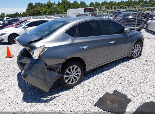3N1AB7AP6KY307719 2019 NISSAN SENTRA Gray Հետևի աջ