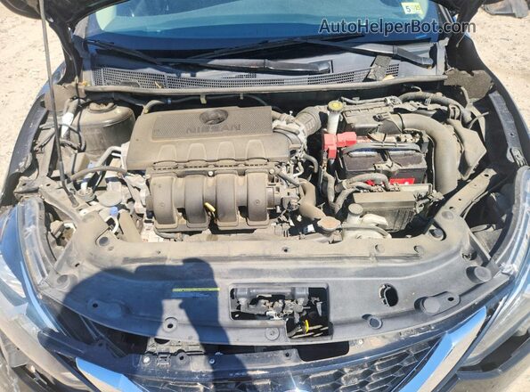 3N1AB7AP6KY324469 2019 NISSAN SENTRA Black Vista interior trasera
