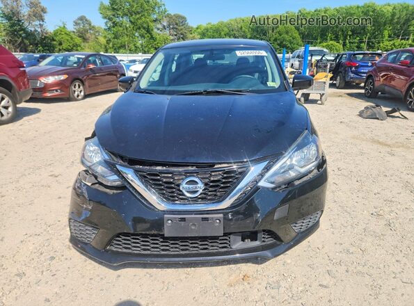 3N1AB7AP6KY324469 2019 NISSAN SENTRA Black Vista frontal