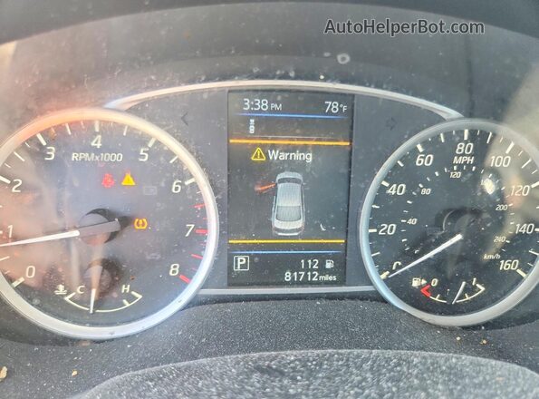 3N1AB7AP6KY324469 2019 NISSAN SENTRA Black Vista del cuadro de instrumentos