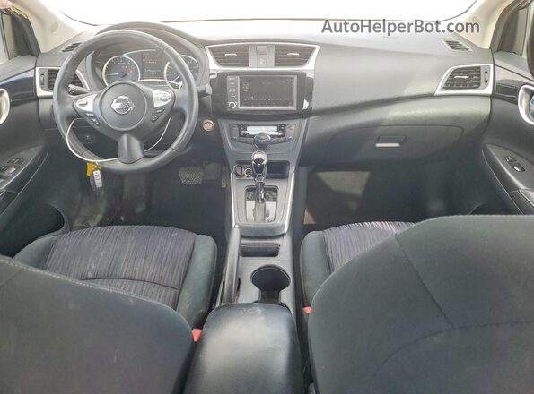 3N1AB7AP6KY326013 2019 NISSAN SENTRA Gray Dashboard view