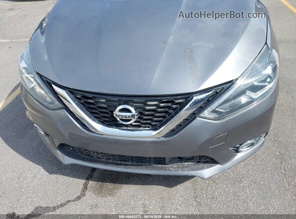 3N1AB7AP6KY350828 2019 NISSAN SENTRA Gray Vista frontal