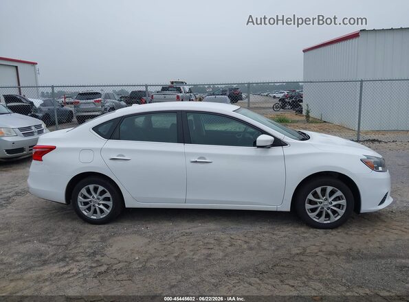 3N1AB7AP6KY353468 2019 NISSAN SENTRA White Панорамний вид салону 360°