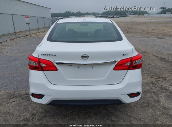 3N1AB7AP6KY353468 2019 NISSAN SENTRA White 