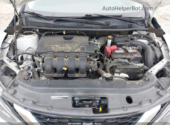 3N1AB7AP6KY353468 2019 NISSAN SENTRA White Вид ззаду