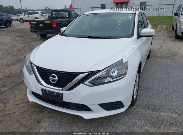 3N1AB7AP6KY353468 2019 NISSAN SENTRA White 