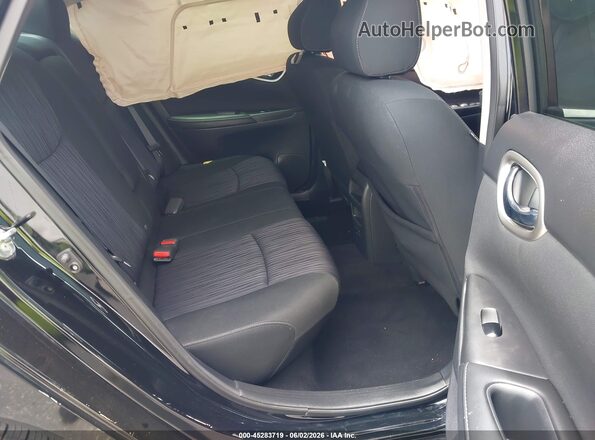 3N1AB7AP6KY356838 2019 NISSAN SENTRA Black Widok naklejki z numerem VIN