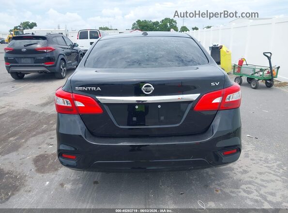 3N1AB7AP6KY356838 2019 NISSAN SENTRA Black 