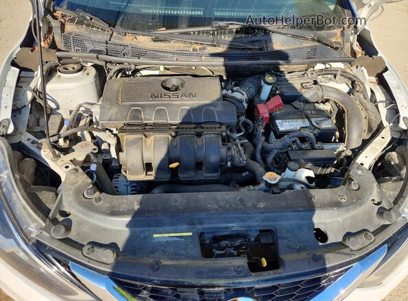 3N1AB7AP6KY418335 2019 NISSAN SENTRA White 