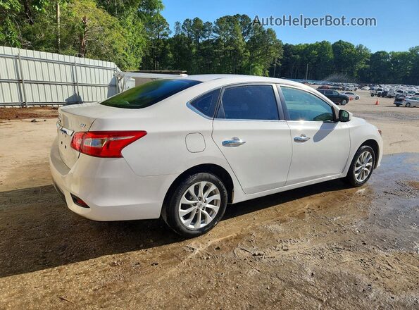 3N1AB7AP6KY418335 2019 NISSAN SENTRA White 