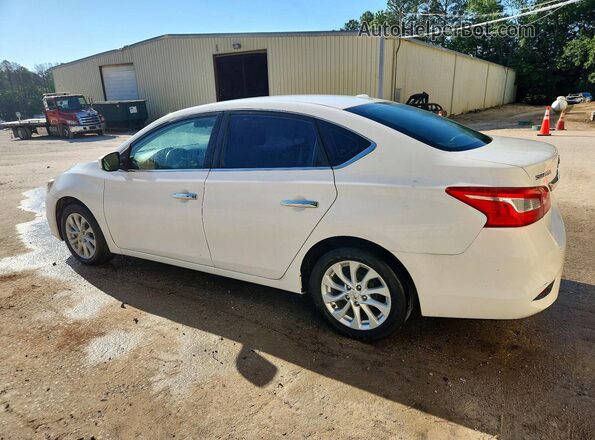 3N1AB7AP6KY418335 2019 NISSAN SENTRA White 