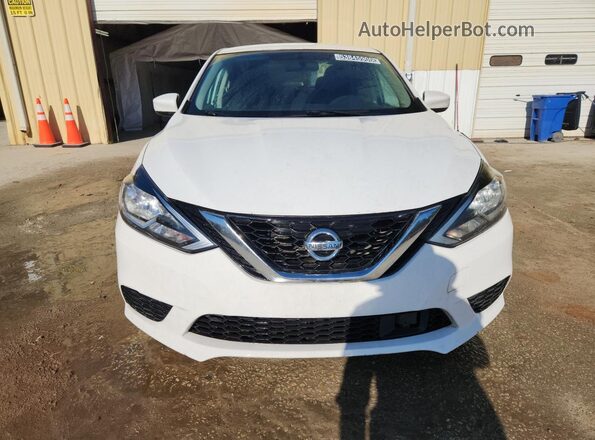 3N1AB7AP6KY418335 2019 NISSAN SENTRA White 