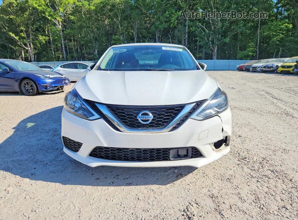 3N1AB7AP6KY418335 2019 NISSAN SENTRA White 