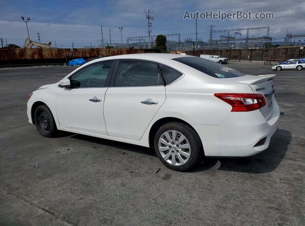 3N1AB7AP7GL655100 2016 NISSAN SENTRA White Trasero izquierdo