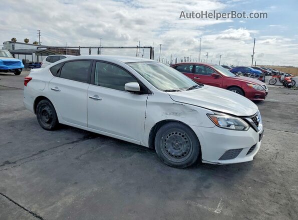 3N1AB7AP7GL655100 2016 NISSAN SENTRA White Delantero derecho