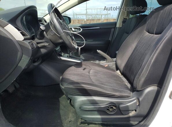 3N1AB7AP7GL655100 2016 NISSAN SENTRA White Vista interior delantera