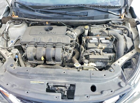 3N1AB7AP7GL655100 2016 NISSAN SENTRA White Vista interior trasera
