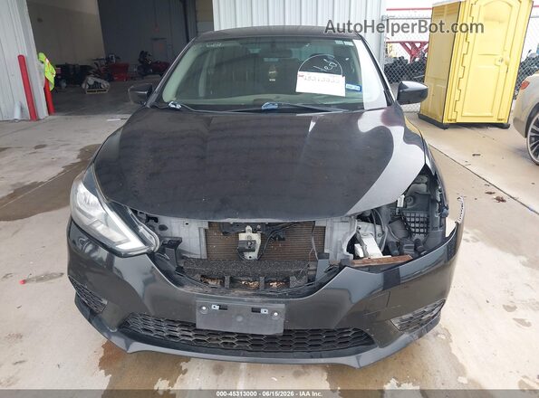 3N1AB7AP7GL680756 2016 NISSAN SENTRA Black Widok z przodu