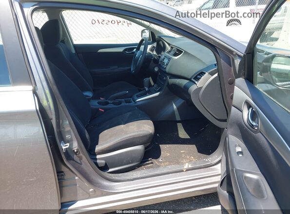 3N1AB7AP7GY230379 2016 NISSAN SENTRA Gray Front interior view