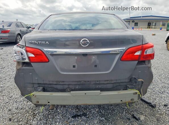 3N1AB7AP7GY259736 2016 NISSAN SENTRA Silver Widok z tyłu