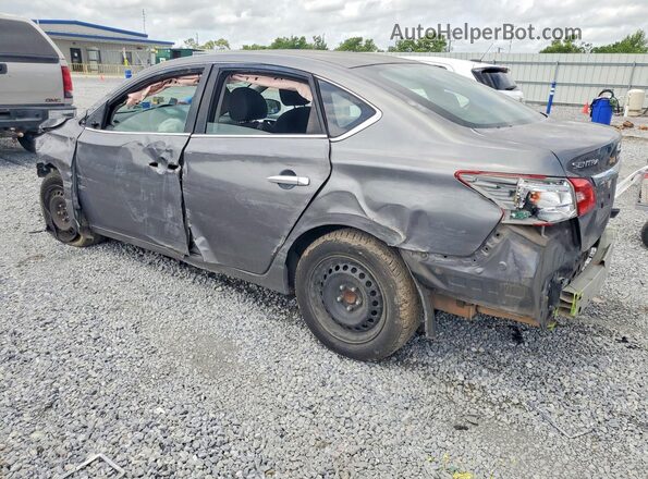 3N1AB7AP7GY259736 2016 NISSAN SENTRA Silver Tył lewy