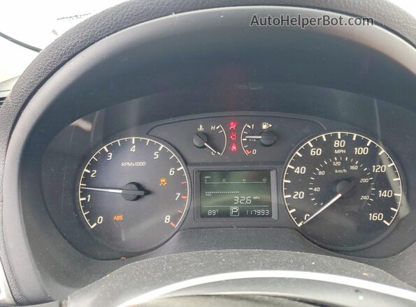 3N1AB7AP7GY259736 2016 NISSAN SENTRA Silver Widok zestawu wskaźników