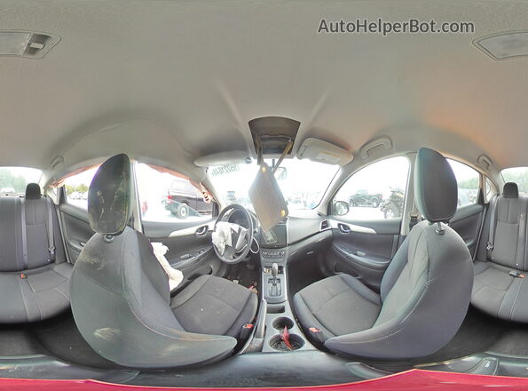 3N1AB7AP7GY259736 2016 NISSAN SENTRA Silver Widok naklejki z numerem VIN