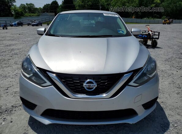 3N1AB7AP7GY309910 2016 NISSAN SENTRA Silver წინა ხედი