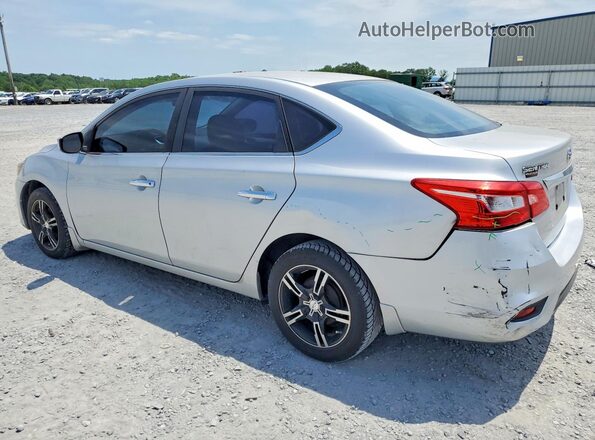 3N1AB7AP7GY309910 2016 NISSAN SENTRA Silver უკანა მარცხენა