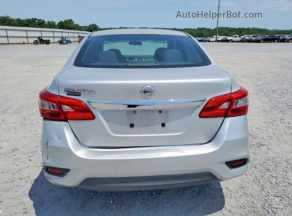 3N1AB7AP7GY309910 2016 NISSAN SENTRA Silver უკანა ხედი