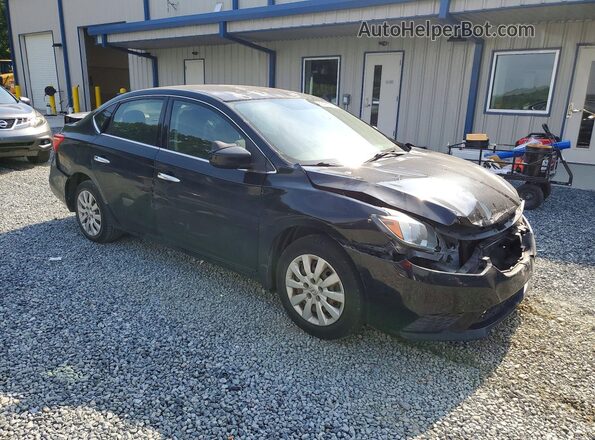 3N1AB7AP7GY320633 2016 NISSAN SENTRA Black წინა მარჯვენა