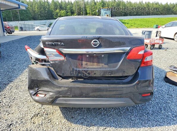 3N1AB7AP7GY320633 2016 NISSAN SENTRA Black უკანა ხედი