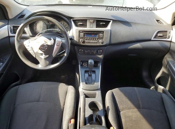 3N1AB7AP7GY320633 2016 NISSAN SENTRA Black წინა პანელის ხედი
