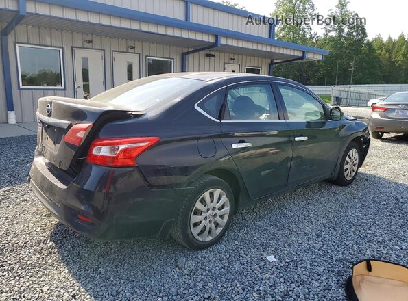 3N1AB7AP7GY320633 2016 NISSAN SENTRA Black უკანა მარჯვენა