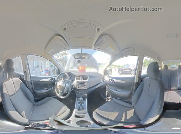 3N1AB7AP7GY320633 2016 NISSAN SENTRA Black VIN კოდის სტიკერის ხედი
