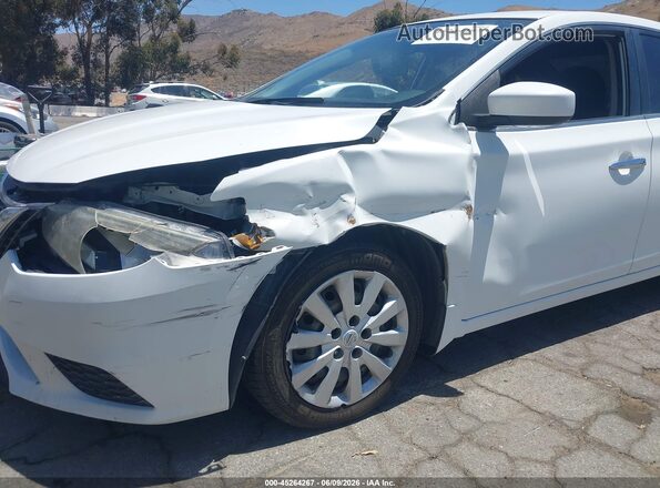 3N1AB7AP7GY326528 2016 NISSAN SENTRA White Vista frontal