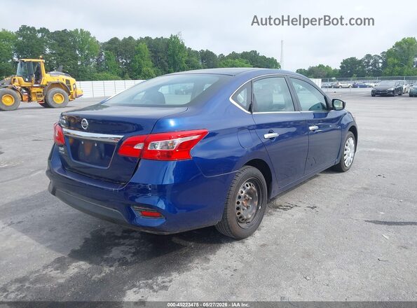 3N1AB7AP7GY337867 2016 NISSAN SENTRA Blue Tył prawy